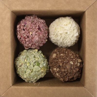 Trufas Cuatro Favoritas, 4 sobres, 75 GR ℮