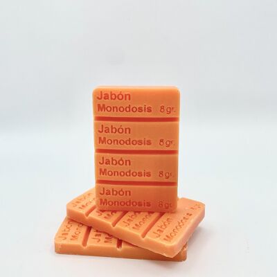 Mandarin single-dose soap