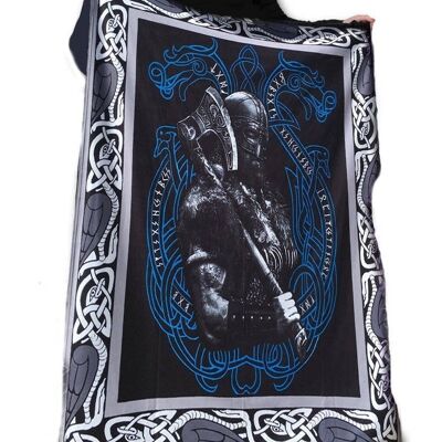 Fleece Blanket / Throw / Tapestry - Viking - Viking Themed Design