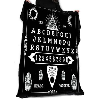 Fleece Blanket / Throw / Tapestry - Ouija Board - Gothic Artwork