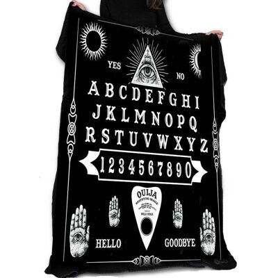 Fleece Blanket / Throw / Tapestry - Ouija Board - Gothic Artwork