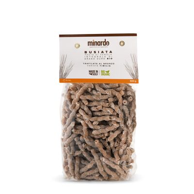Wholemeal Busiata - Organic Durum Wheat Pasta - 500 gr