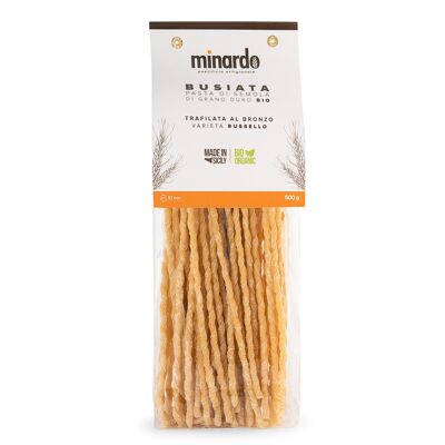 Long Busiata - Pasta de Sémola de Trigo Duro Ecológica - 500 gr