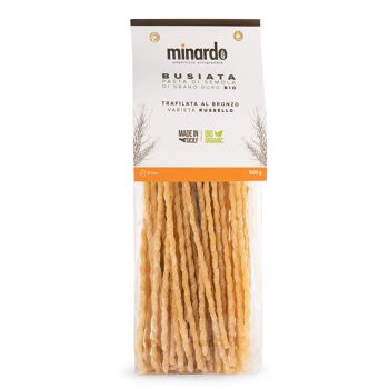 Busiata longue - Pâtes de semoule de blé dur bio - 500 gr 1