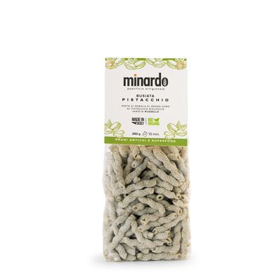 Busiata pistachio - Organic Pasta and Super food - 250 gr