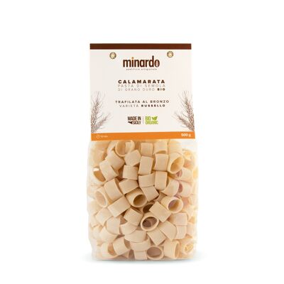 Calamarata - Pasta de sémola de trigo duro ecológica - 500 gr