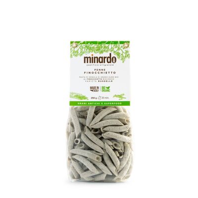 Penne fennel - Organic Pasta and Super food - 250 gr