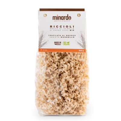 Riccioli - Organic durum wheat semolina pasta - 500 gr