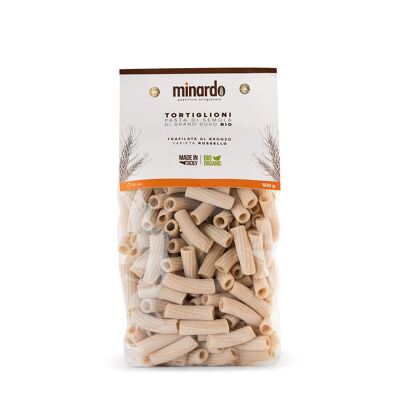 Tortiglioni - Pasta de sémola de trigo duro bio - 500 gr