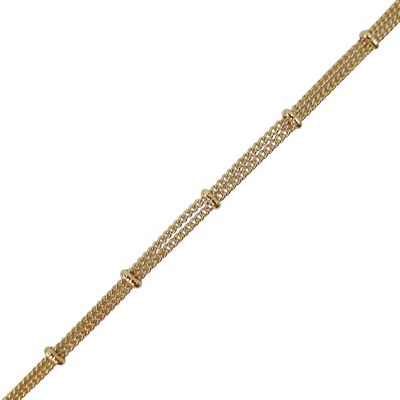 Pulsera Athena chapada en oro