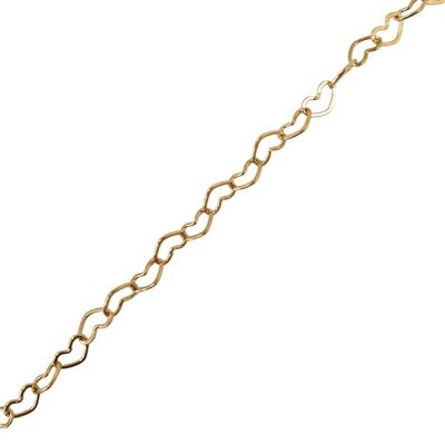 Love Gold Plated Bracelet