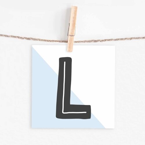 Lettercard „L“