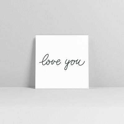 Little Note "Love You"