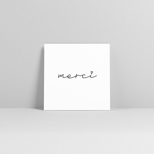 Little Note „merci“
