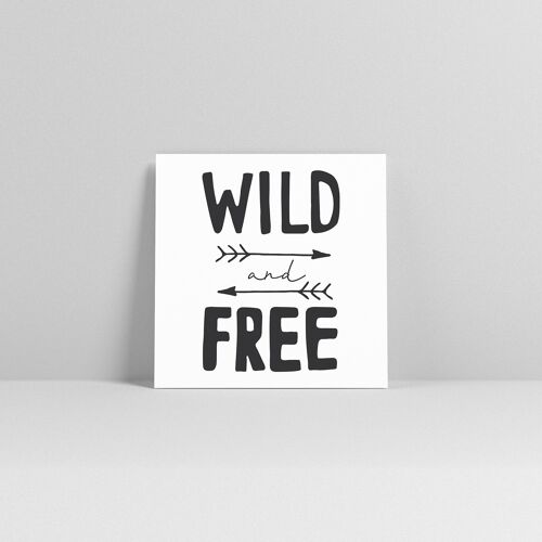 Little Note „Wild and Free“