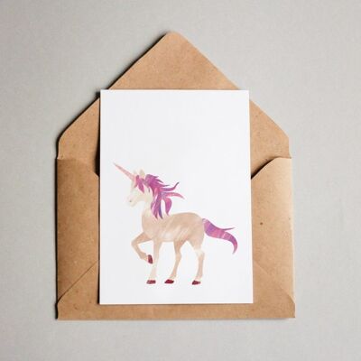 Cartolina Ella Unicorno