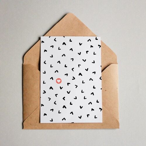 Postkarte Muster #013 „Dreiecke“