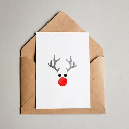 Postkarte Rudolph