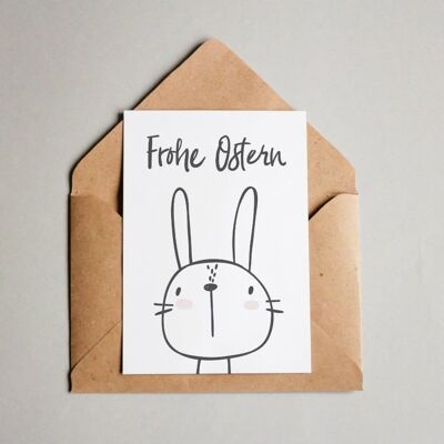 Postkarte Frohe Ostern