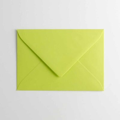 Deluxe Lime Envelope