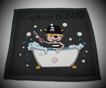 Débarbouillette à bulles Captain 2