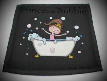 Gant de toilette à bulles princesse 2