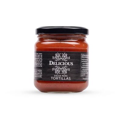 Tortilla Dip Sauce- met tomaat, paprika, ui en jalapeño peper