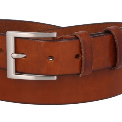 Ceinture Homme Cuir Cognac Marron Lord Palmer