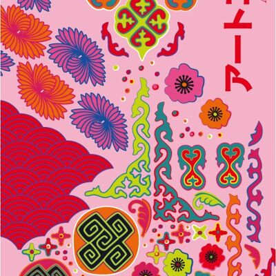 Callcard® iPhone 7/8 Giappone rosa