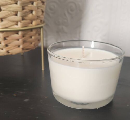 Candles..Clear Glass.. 150g Number 5