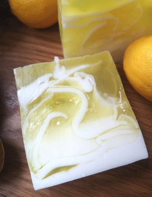 May Chang Essential Oil and Olive Oil Artisan Soap LOAF