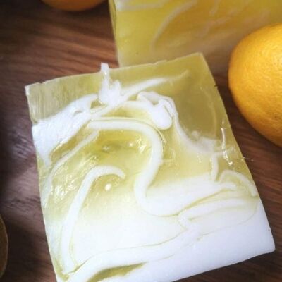 May Chang Essential Oil and Olive Oil Artisan Soap LOAF