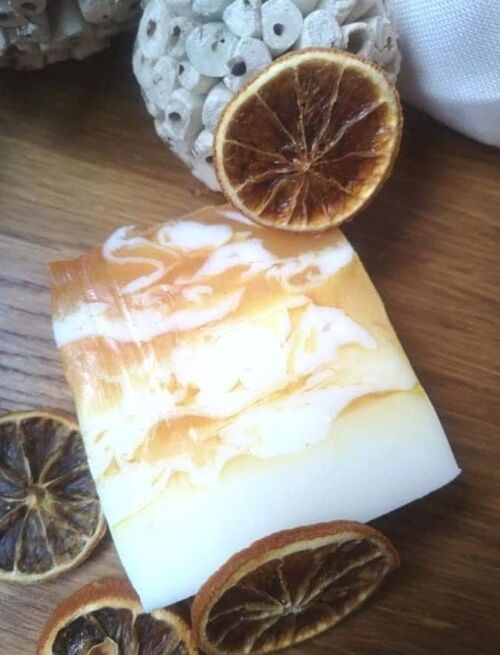 Sweet Orange Essential Oil & Shea Butter Artisan Soap LOAF