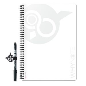 Cahier Réutilisable - A4 - Blanc