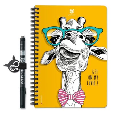 Libreta Reutilizable - A5 - Jirafa