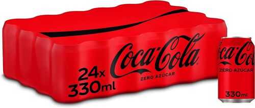 Coca Cola Zero - 24 unidades x 33CL