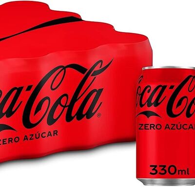 Coca Cola Zéro - 24 unités x 33CL