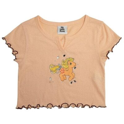 My Little Pony Apricot Fitted Top