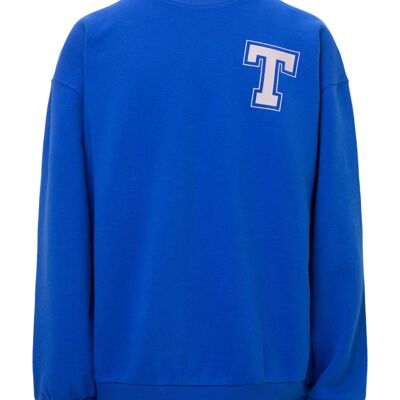 Blue College Sweatshirt