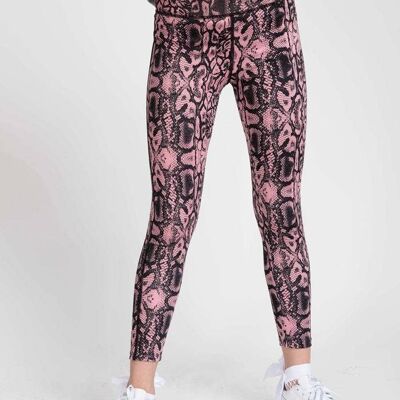 Pink Snake Leggings