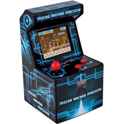 Mini recreativa arcade 16 bits azul