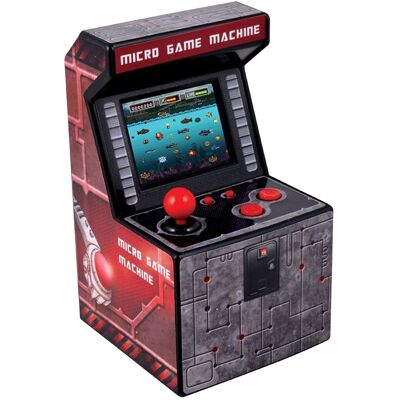 MINI ARCADE LOISIR 16 BITS ROUGE