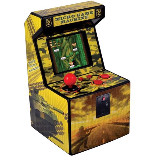 Mini recreativa arcade 16 bits amarillo