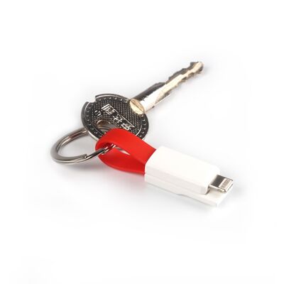 2 IN 1 RED KEYCHAIN CABLE