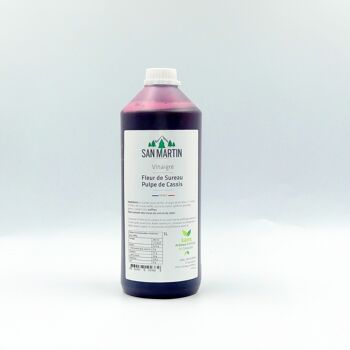 Vinaigre de Fleur de Sureau et Pulpe de Cassis 1L