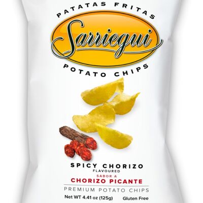 Sarriegui Spicy Chorizo Geschmack Premium Kartoffelchips