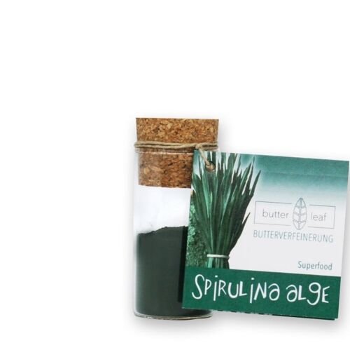 Spirulina Alge | Pulver zur Butterverfeinerung | Superfood