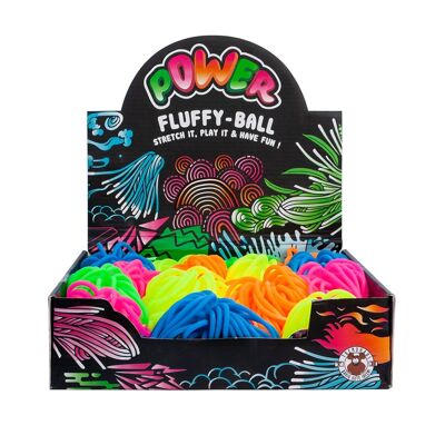 BOLA POWER FLUFFY, 5 VECES SURTIDAS