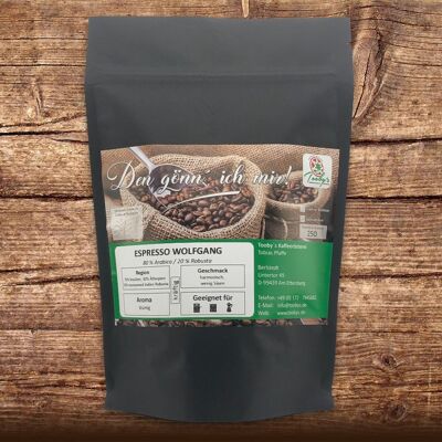 Espresso Wolfgang- 500g ganze Bohne