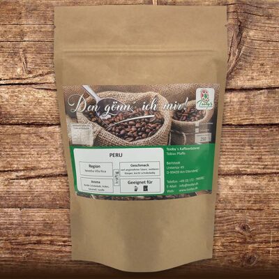 Filterkaffee Peru Villa Rica Fair Trade- 500g ganze Bohne